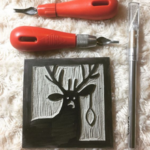 Load image into Gallery viewer, Lino carving and printing -21st November 2025